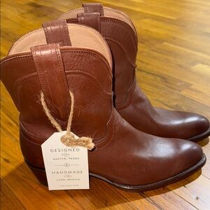 Tecovas Brown Leather Boots